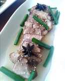 Lomo de cerdo en salsa Ajonjolí