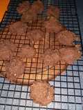 Galletitas de cacao sin harina ni azúcar