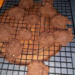 Una foto de Galletitas de cacao sin harina ni azúcar