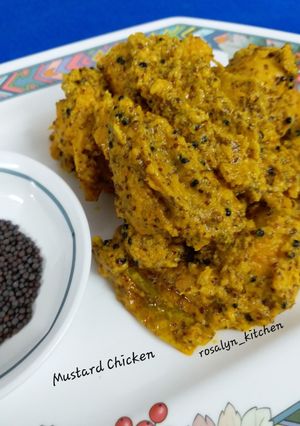 A picture of Mustard Chicken.