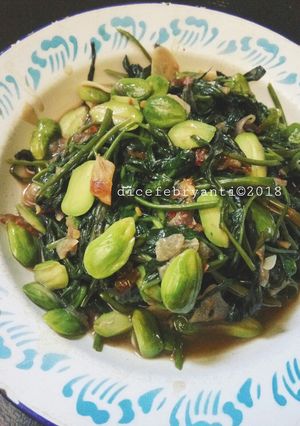 Foto resep Tumis Kangkung Pete Belacan/Terasi