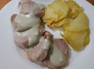 Foto principal de Solomillo de cerdo con salsa de cabrales