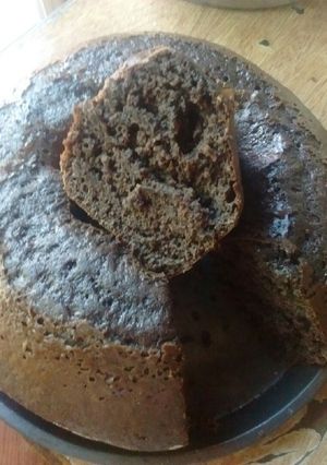 Una foto de Bizcochuelo de chocolate