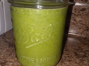 A picture of peach mango smoothies