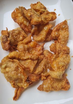 Foto resep Kulit Ayam Crispy tanpa Tepung