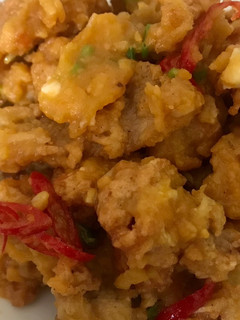 Foto resep Ayam crispy saus telur asin