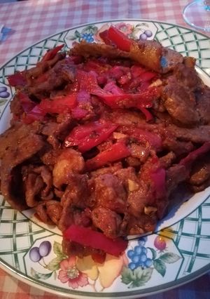 Φωτογραφία της συνταγής Red Stripes Pork