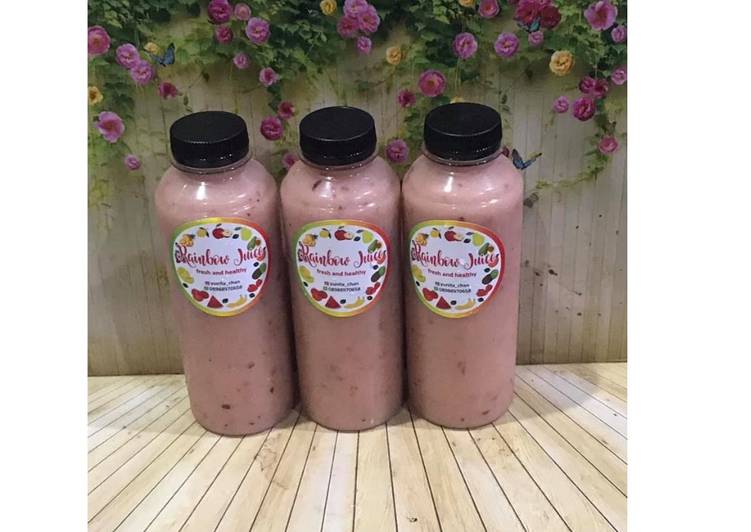 Bagaimana Menyiapkan Diet Juice Avocado Pear Cranberry Soursop yang Bikin Ngiler