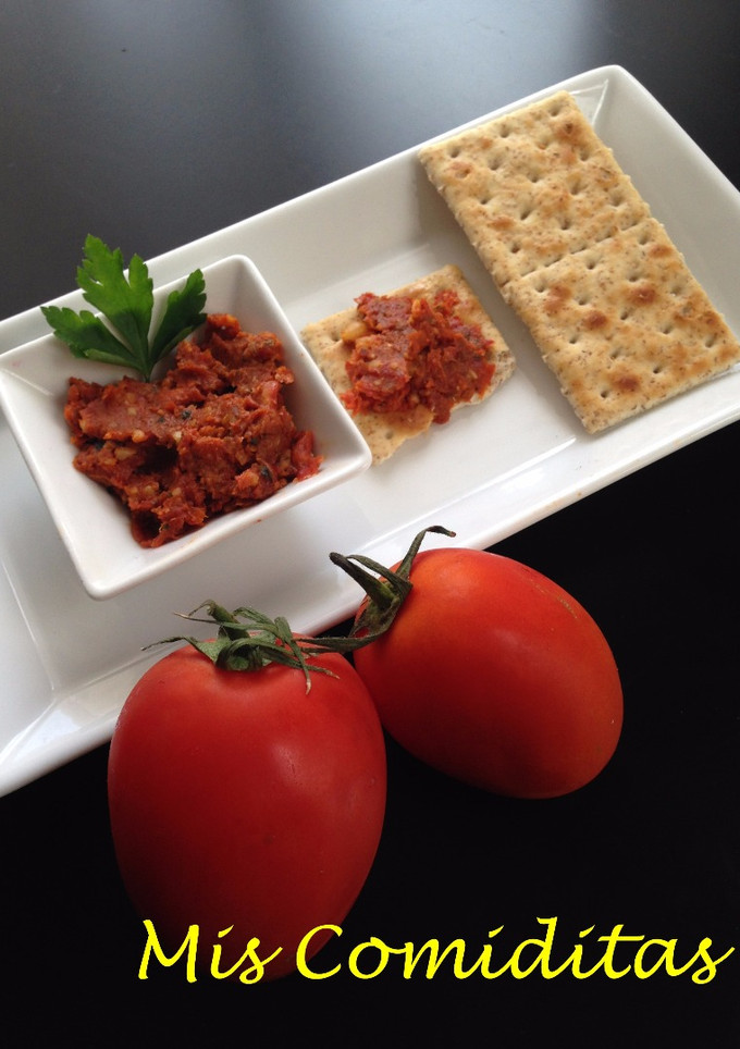 Una foto de Paté de tomates secos