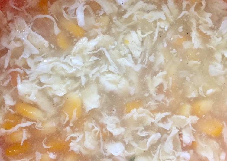 How to Cook Delicious Sup jagung sederhana