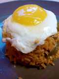 Arroz guisado con Habichuelas Tiernas (Salsa Soja)