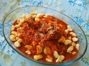 Una foto de ñoquis de maizena sin gluten