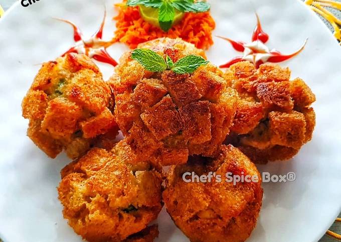 Football Cheesy Chicken Recipe l Unique Chicken Snack  l Chefs spice box