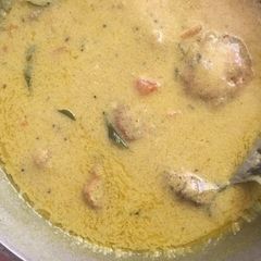 A picture of Curd curry.