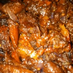 Wet fried matumbo A picture of Wet fried matumbo.