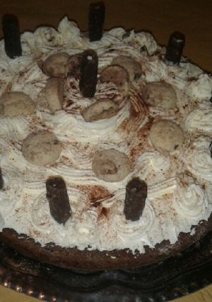 Una foto de Torta de chocolate y cacao
