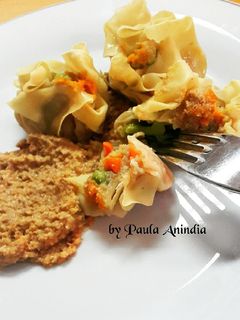 Foto resep Siomay Sayur dan Tahu dengan sambal kacang homemade