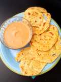 Kuah Kari Tanpa Daging dengan Roti Prata