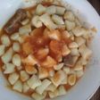 Ñoquis libres de gluten con puré envasado