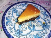 Una foto de chocoflan al microondas