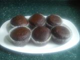 double chocolate muffins 
