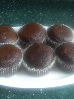 Foto resep double chocolate muffins 