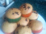 Chocolate chip muffins simple tanpa mixer