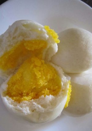 Foto resep Egg custard Buns/ Bapao