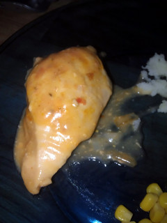 A picture of my creamy chicken breasts.