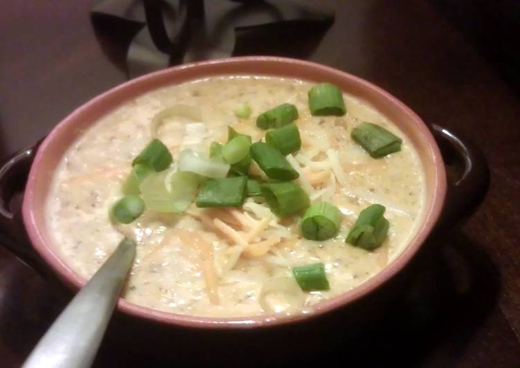 Recipe of Any-night-of-the-week Creamy Potato Soup with Butternut Squash