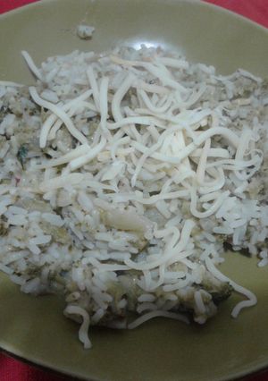 Una foto de Arroz con Brocoli