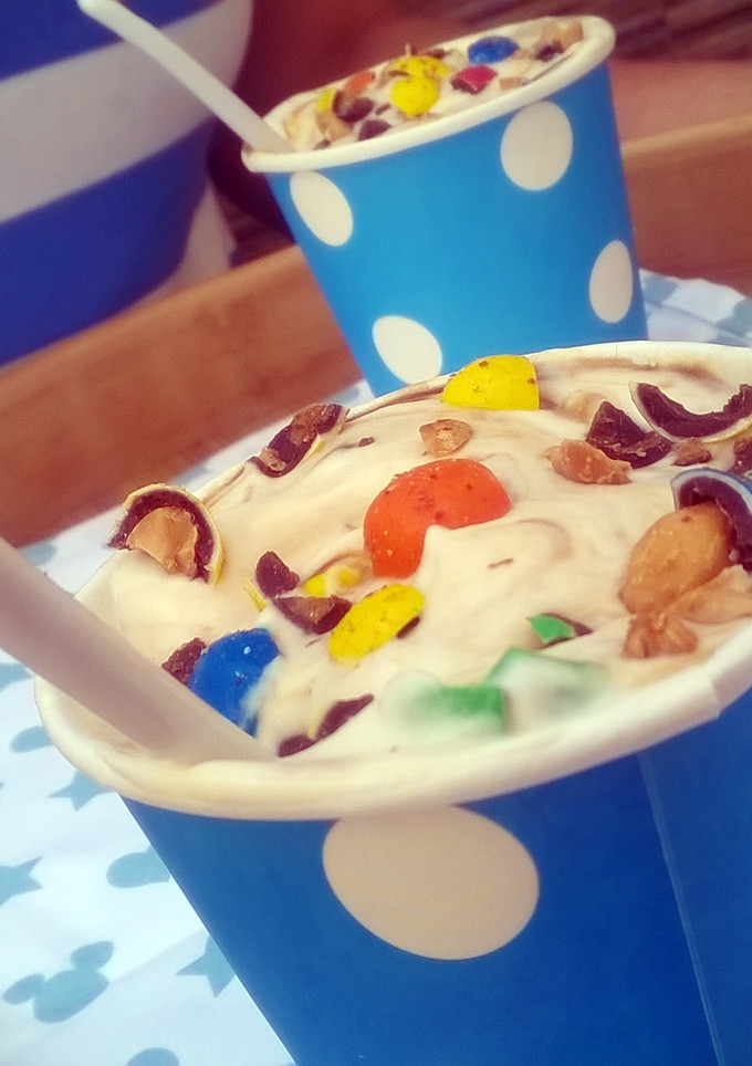 Una foto de "McFlurry" casero