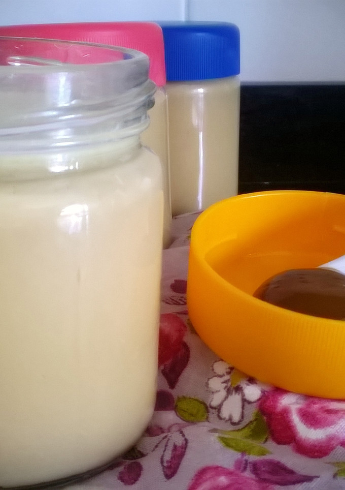 Una foto de Yogurt de dulce de leche