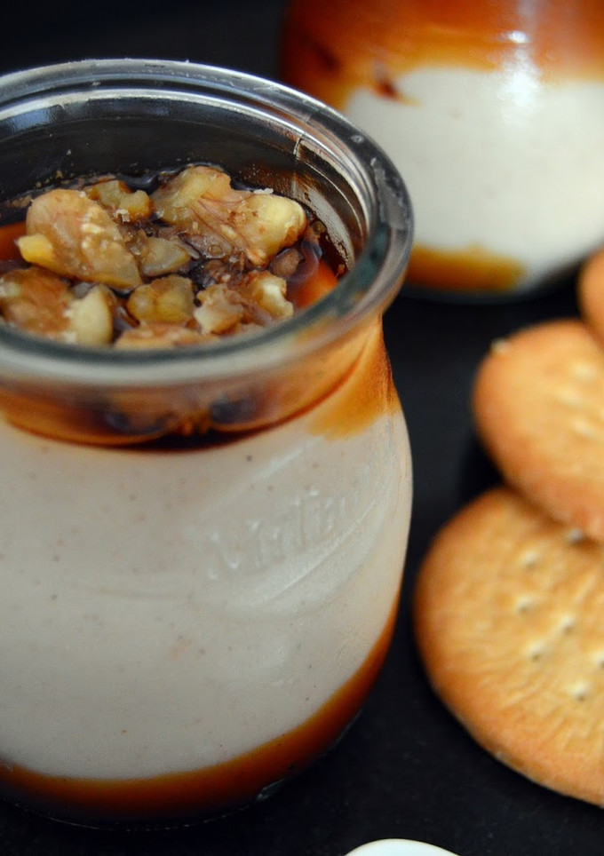 Una foto de Cuajada de galletas María