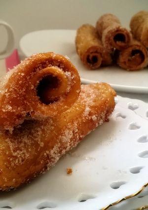Una foto de Rollitos de Nocilla