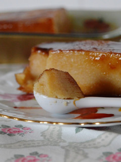 Una foto de Pudín de manzana y galletas (al microondas)