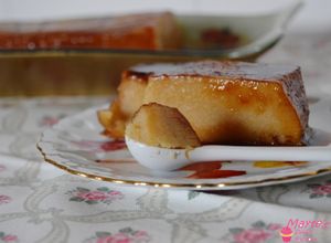 Foto principal de Pudín de manzana y galletas (al microondas)