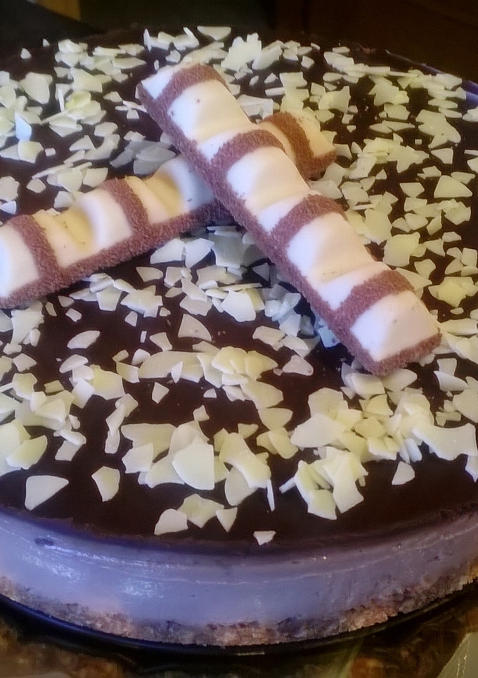 Una foto de Tarta Mousse de Kinder Bueno