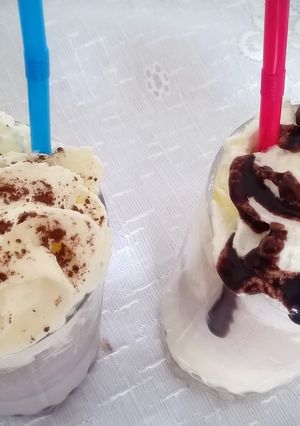 Una foto de Batidos de Kinder Bueno y Galletas Oreo