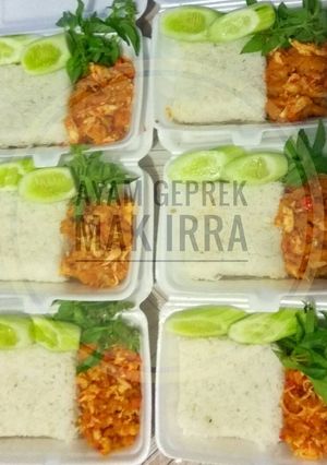 Foto resep Ayam Geprek Mak Irra
