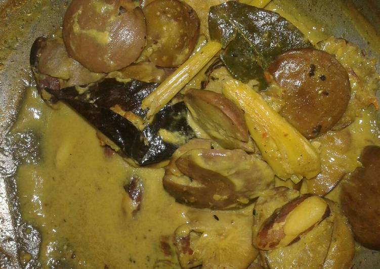 Rendang jengkol ala aku