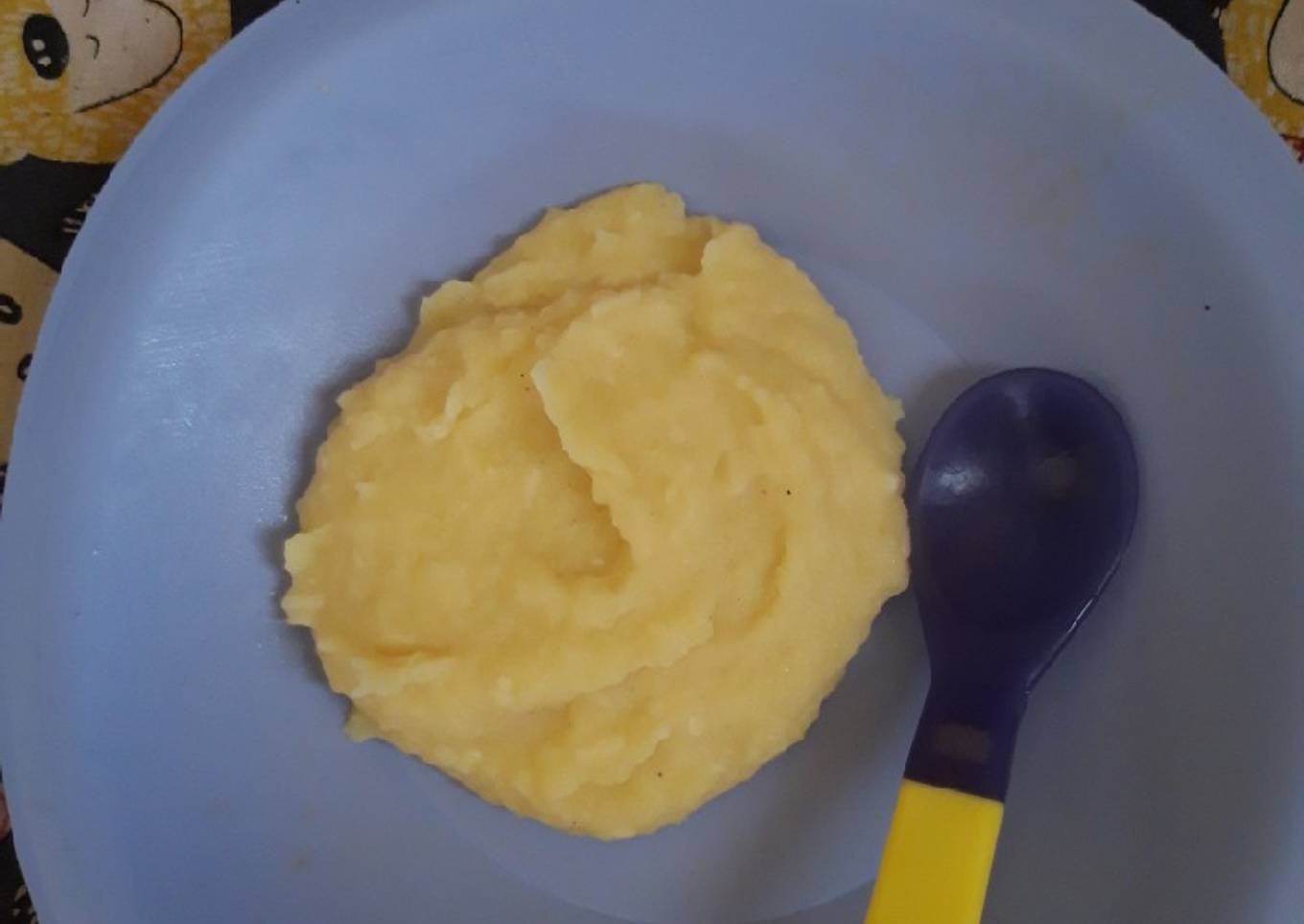 Mashed potato MPASI
