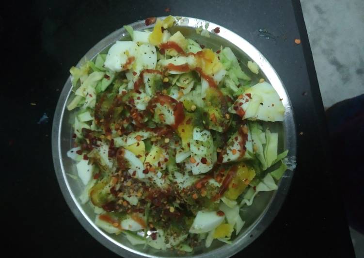 Recipe of Ultimate Cabbage egg chat