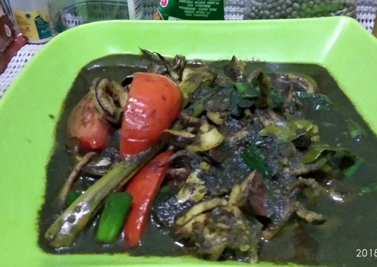 Resep Cumi Hitam (khas manado), Sempurna