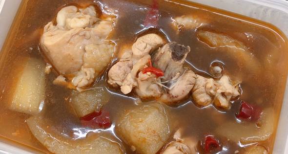 แกงไก่ใส่ปลาร้า คีโต