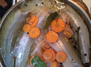 Una foto de Escabeche de pejerrey