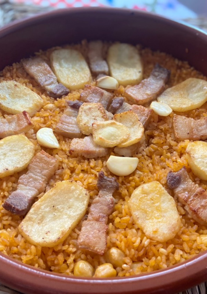 Una foto de Arroz al horno