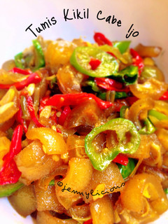 Foto resep Tumis Kikil Cabe Ijo