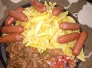 A picture of smokies meat