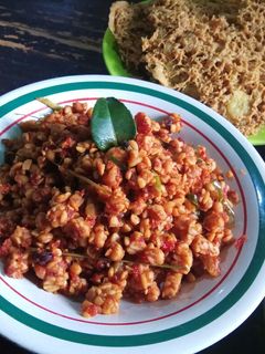 Foto resep Oreg tempe kering